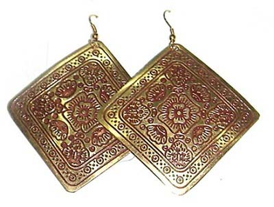 Color Metal Earrings